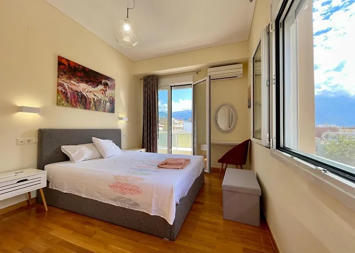 Kalamata.house - Sunny And Modern With View! شقة